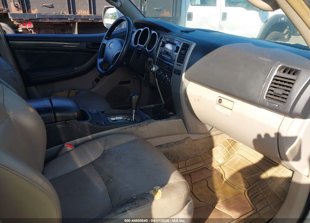 2005 TOYOTA 4RUNNER LIMITED V6 VIN: JTEBU17R750076244