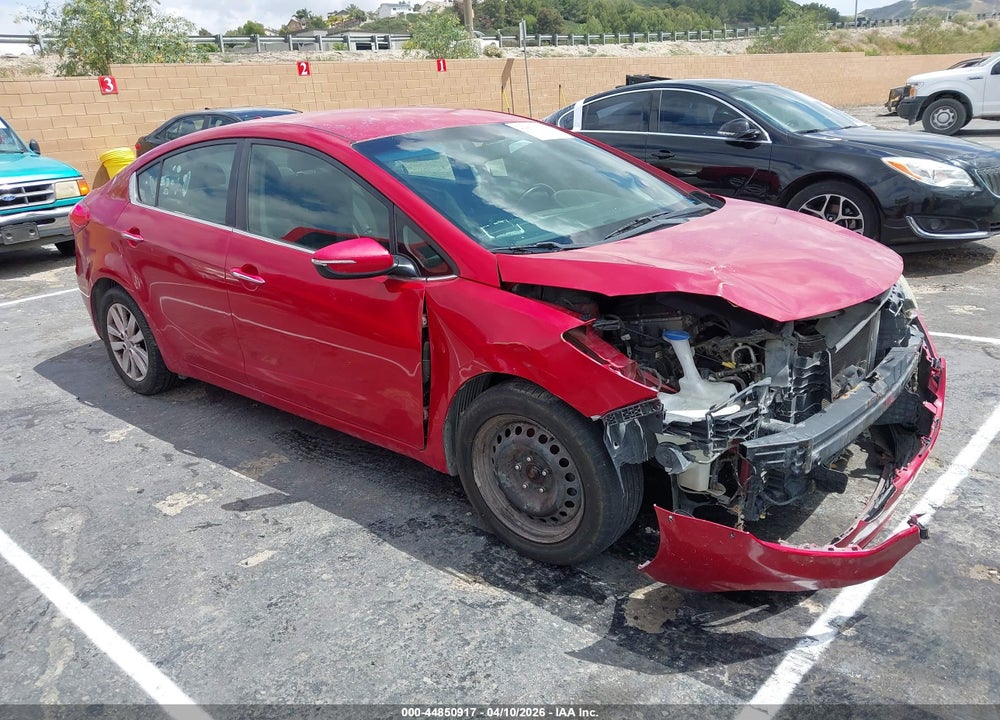 2014 KIA FORTE EX VIN: KNAFX4A83E5052845