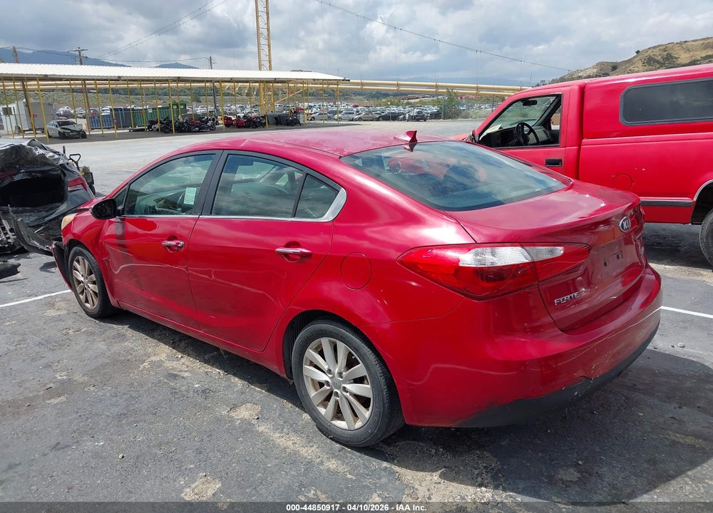 2014 KIA FORTE EX VIN: KNAFX4A83E5052845