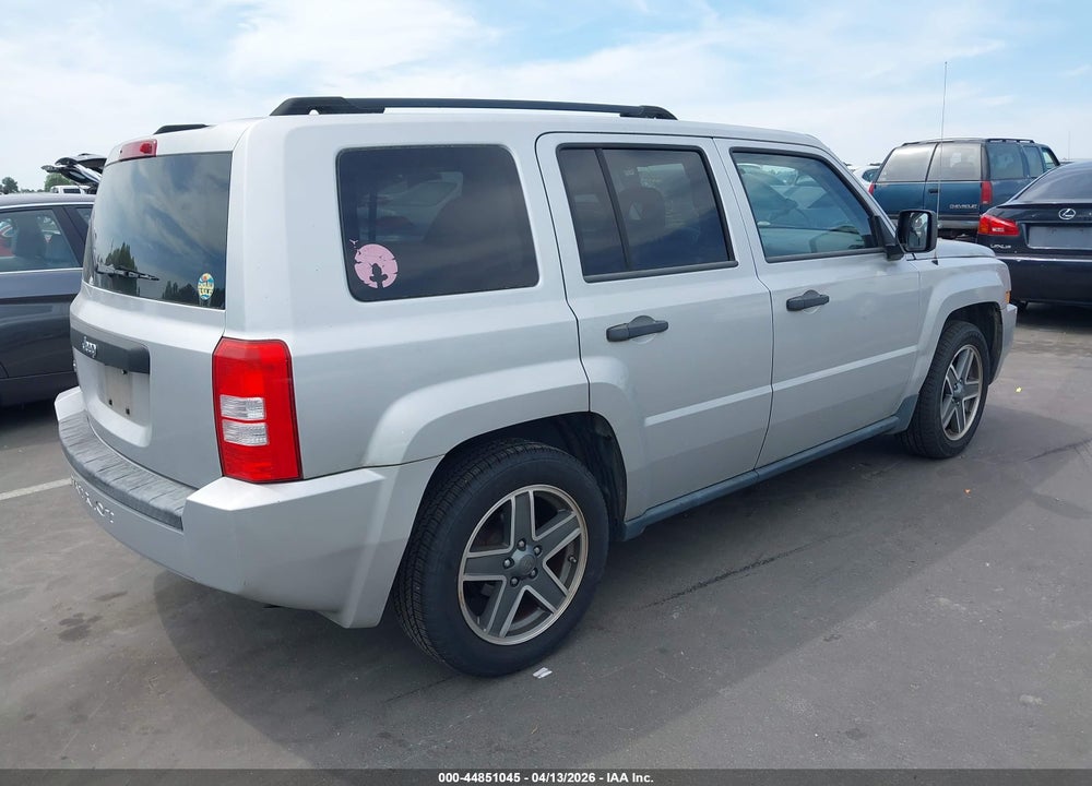2009 JEEP PATRIOT SPORT VIN: 1J4FF28B39D193688