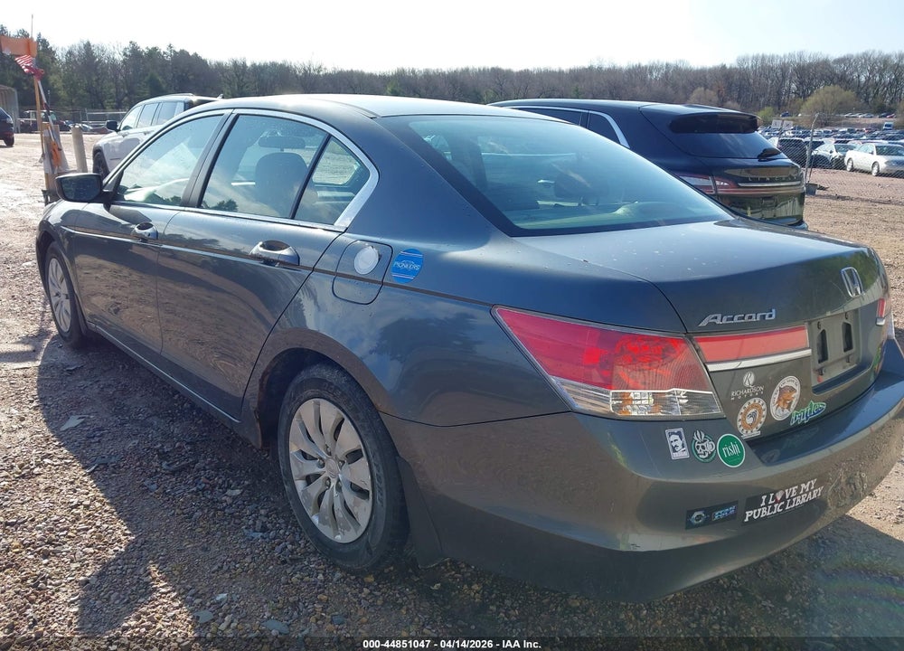 2012 HONDA ACCORD 2.4 LX VIN: 1HGCP2F37CA052845