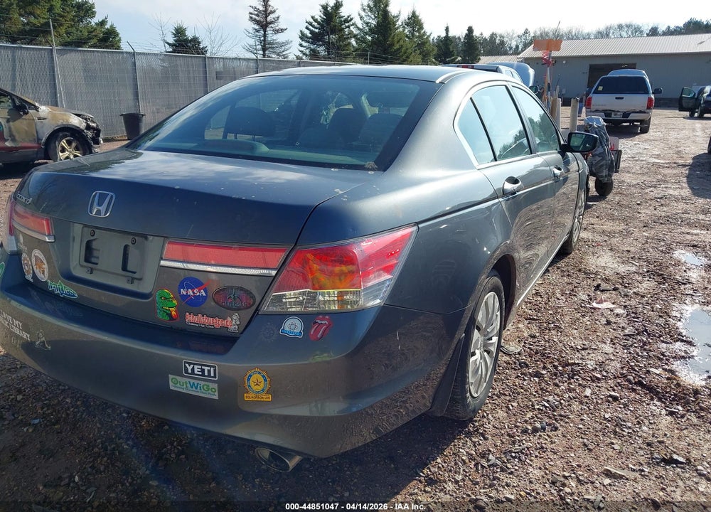 2012 HONDA ACCORD 2.4 LX VIN: 1HGCP2F37CA052845