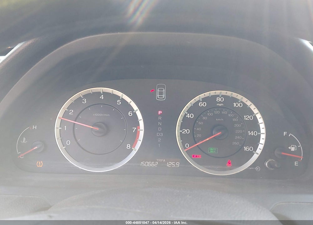 2012 HONDA ACCORD 2.4 LX VIN: 1HGCP2F37CA052845