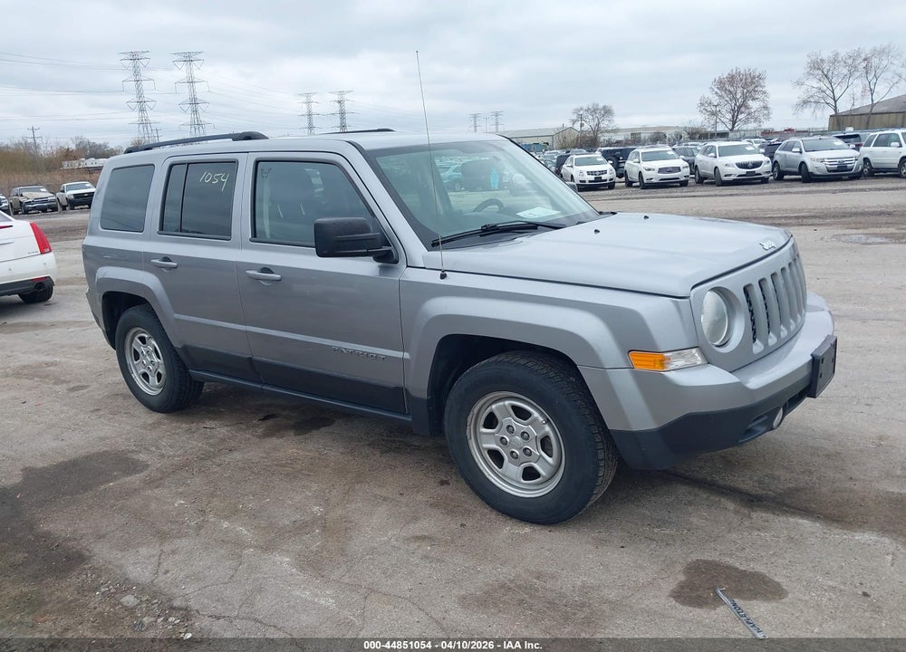 2017 JEEP PATRIOT SPORT FWD VIN: 1C4NJPBA3HD145717