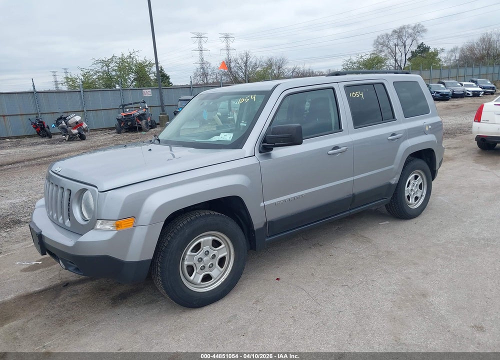 2017 JEEP PATRIOT SPORT FWD VIN: 1C4NJPBA3HD145717
