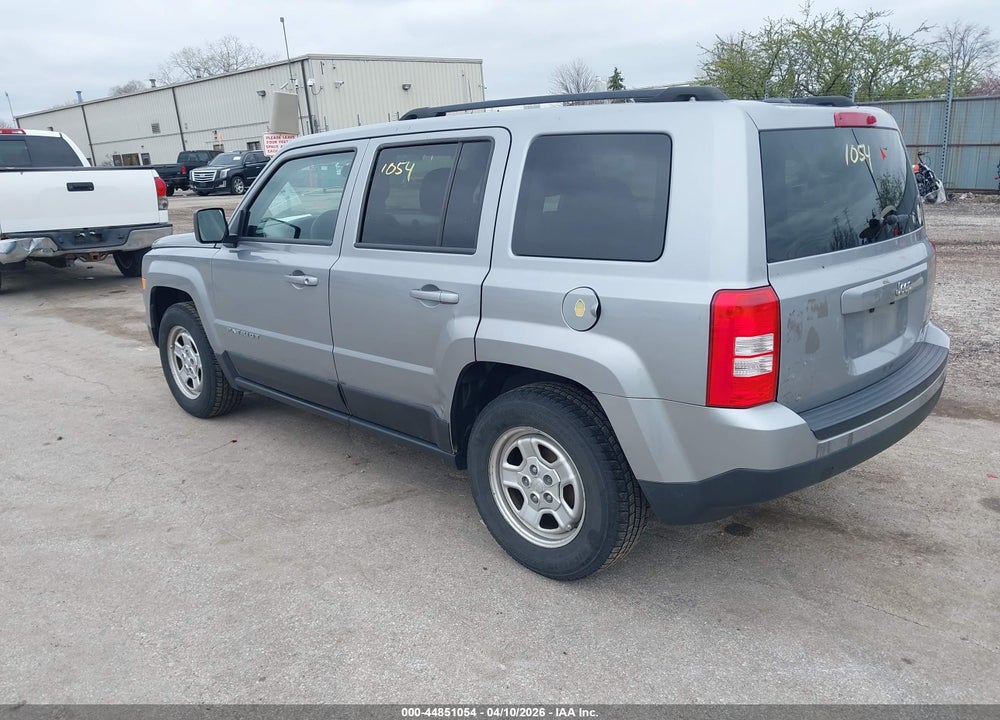 2017 JEEP PATRIOT SPORT FWD VIN: 1C4NJPBA3HD145717