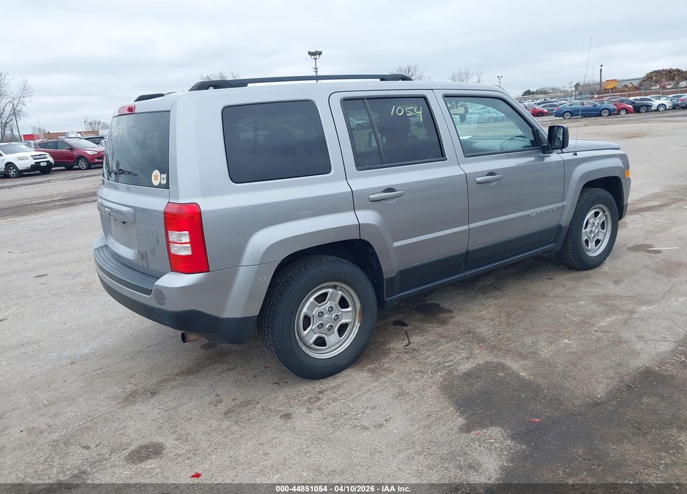 2017 JEEP PATRIOT SPORT FWD VIN: 1C4NJPBA3HD145717