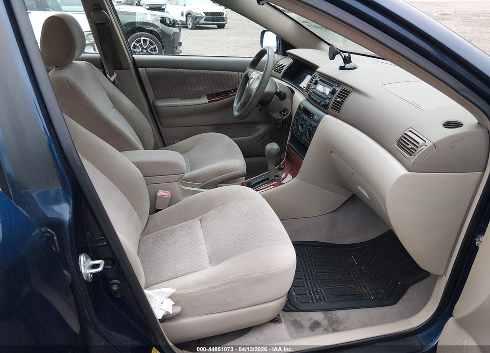 2005 TOYOTA COROLLA LE VIN: 2T1BR30E05C369823