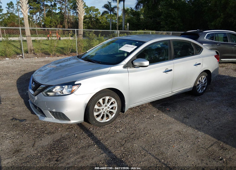 2018 NISSAN SENTRA SV VIN: 3N1AB7AP7JY262613