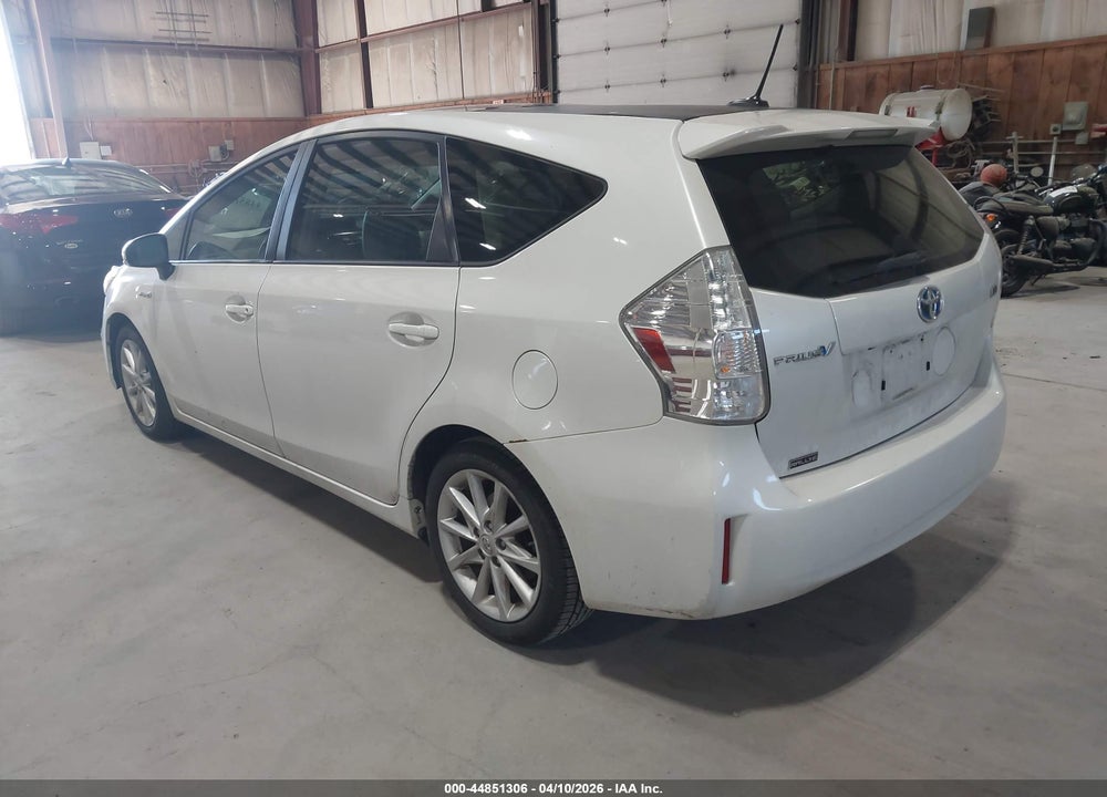 2012 TOYOTA PRIUS V FIVE VIN: JTDZN3EU2C3177996