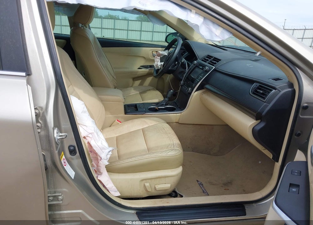 2015 TOYOTA CAMRY XLE VIN: 4T1BF1FK9FU047904