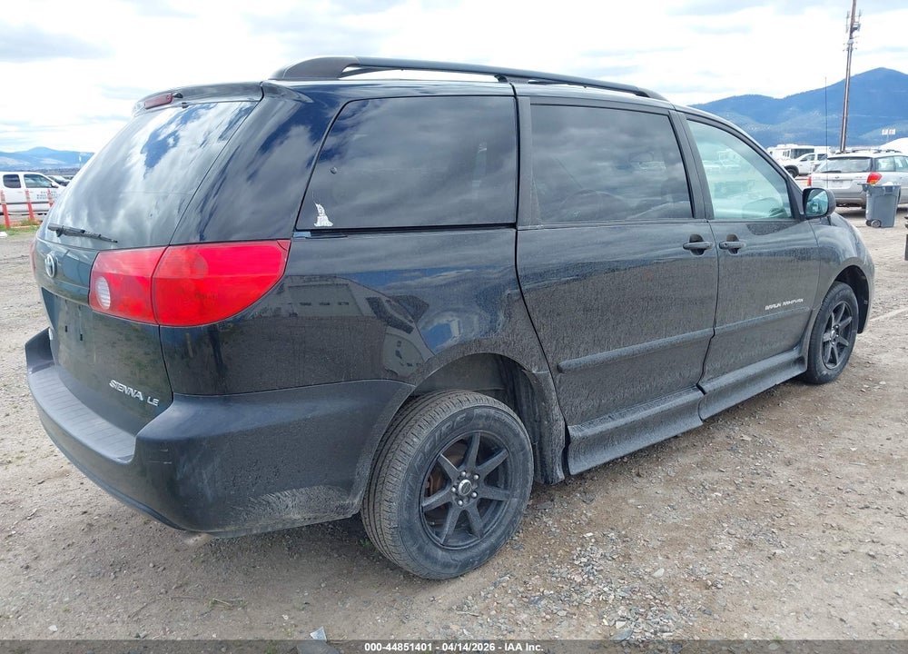 2008 TOYOTA SIENNA LE VIN: 5TDZK23C58S168499