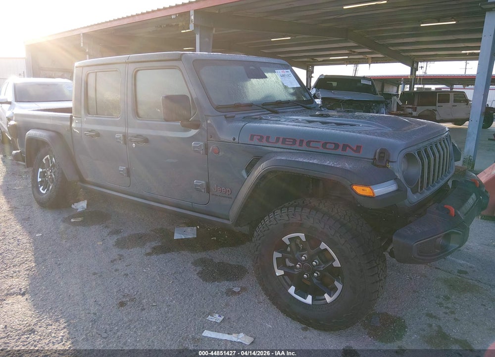 2026 JEEP GLADIATOR RUBICON 4X4 VIN: 1C6RJTBG7TL157244