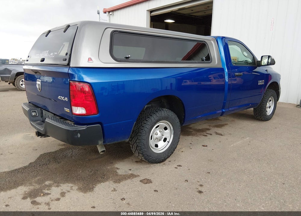 2018 RAM 1500 TRADESMAN  4X4 8' BOX VIN: 3C6JR7DG2JG321598