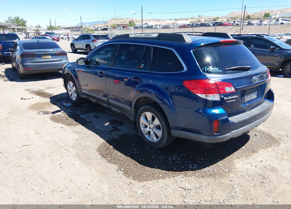 2010 SUBARU OUTBACK 2.5I PREMIUM VIN: 4S4BRBFC0A3369092