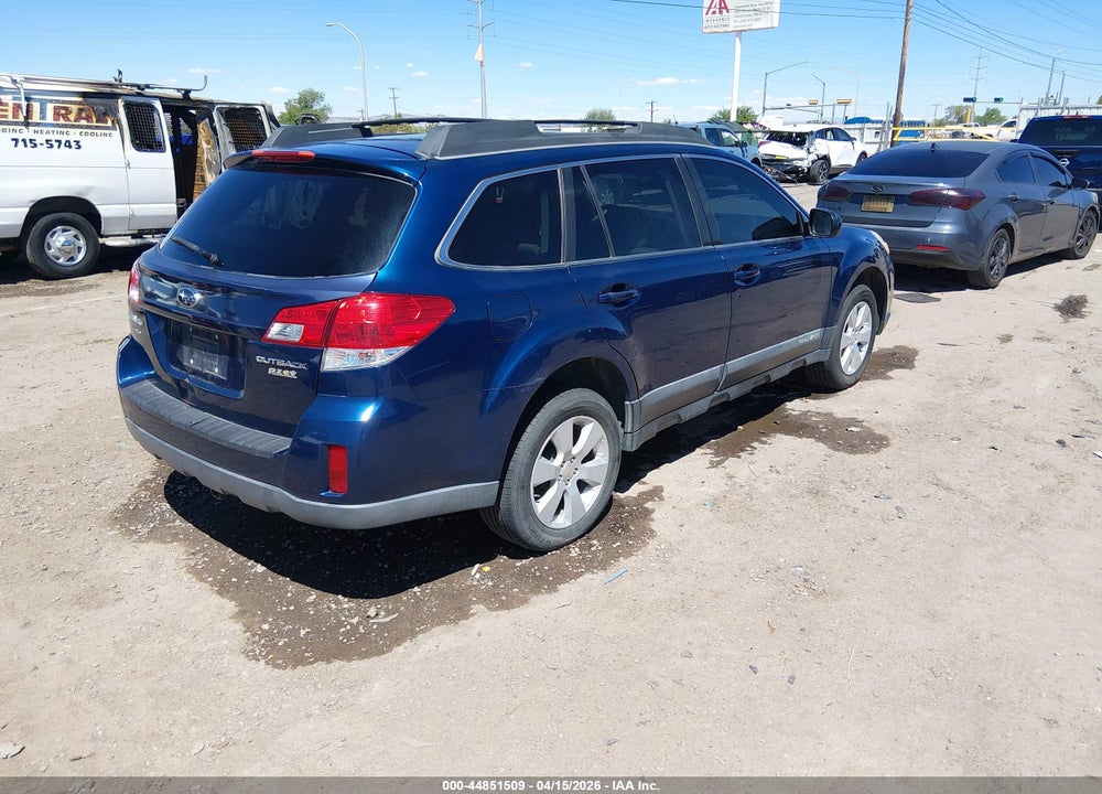 2010 SUBARU OUTBACK 2.5I PREMIUM VIN: 4S4BRBFC0A3369092