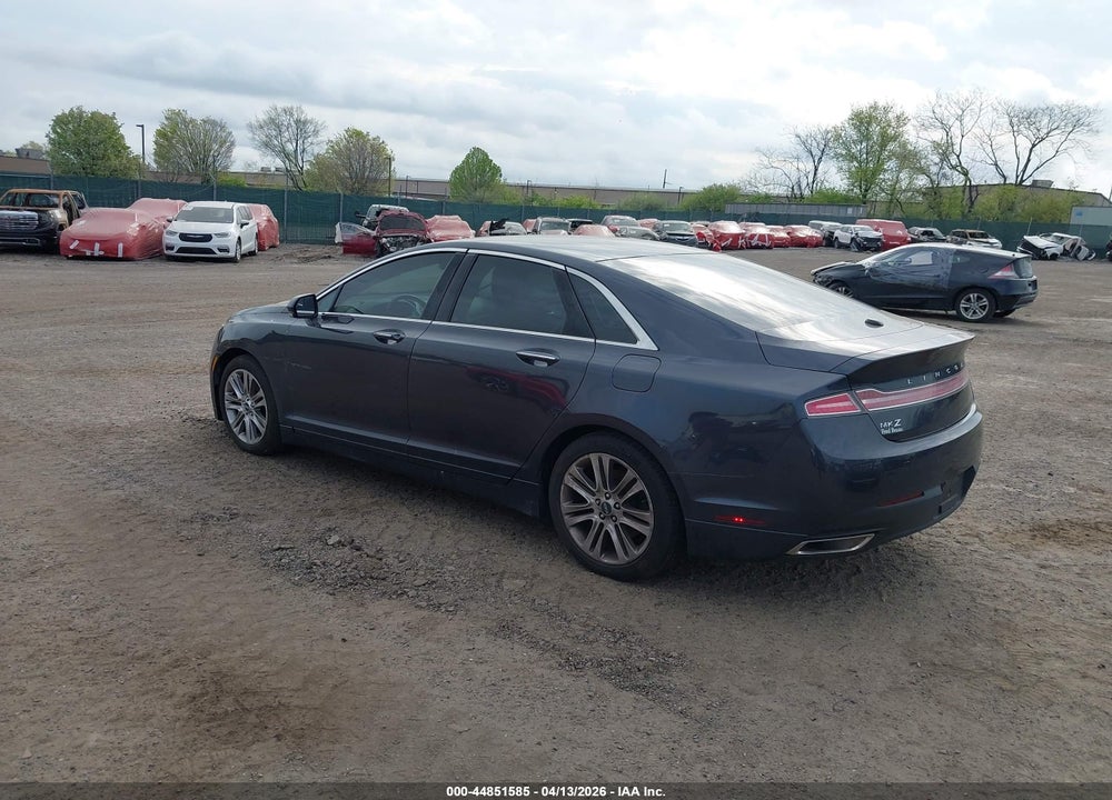 2013 LINCOLN MKZ VIN: 3LN6L2GK8DR812734