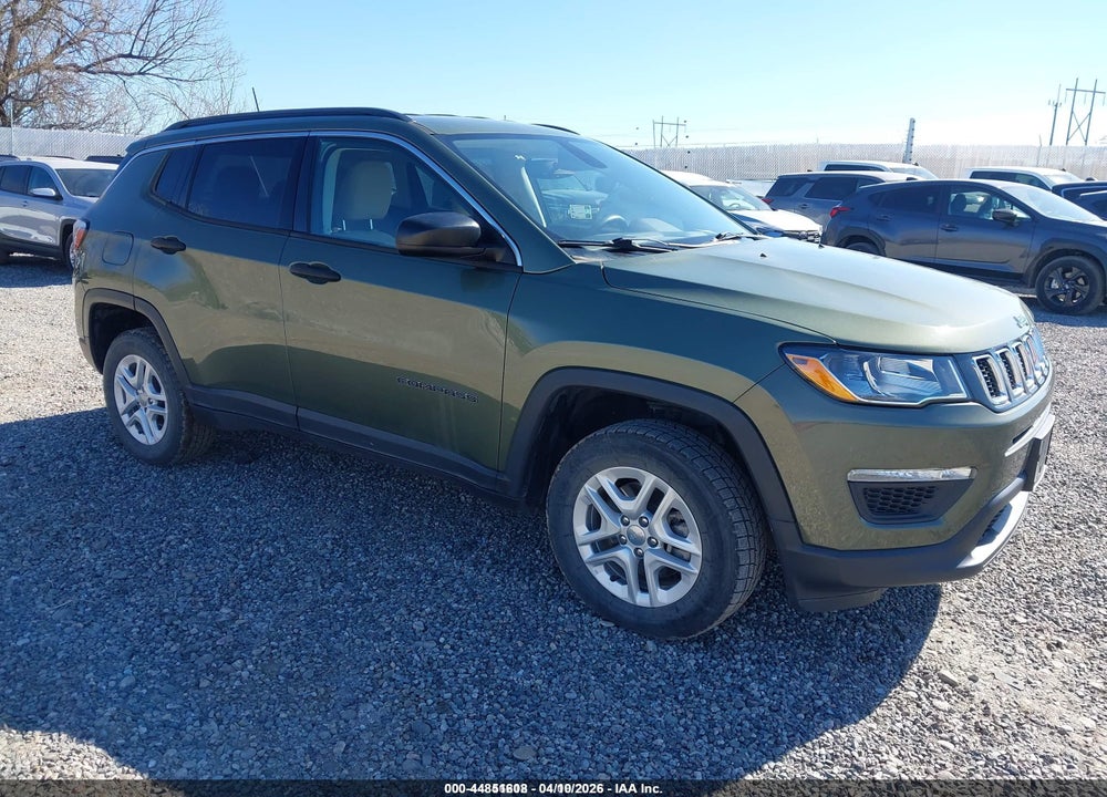 2019 JEEP COMPASS SPORT 4X4 VIN: 3C4NJDAB1KT619996