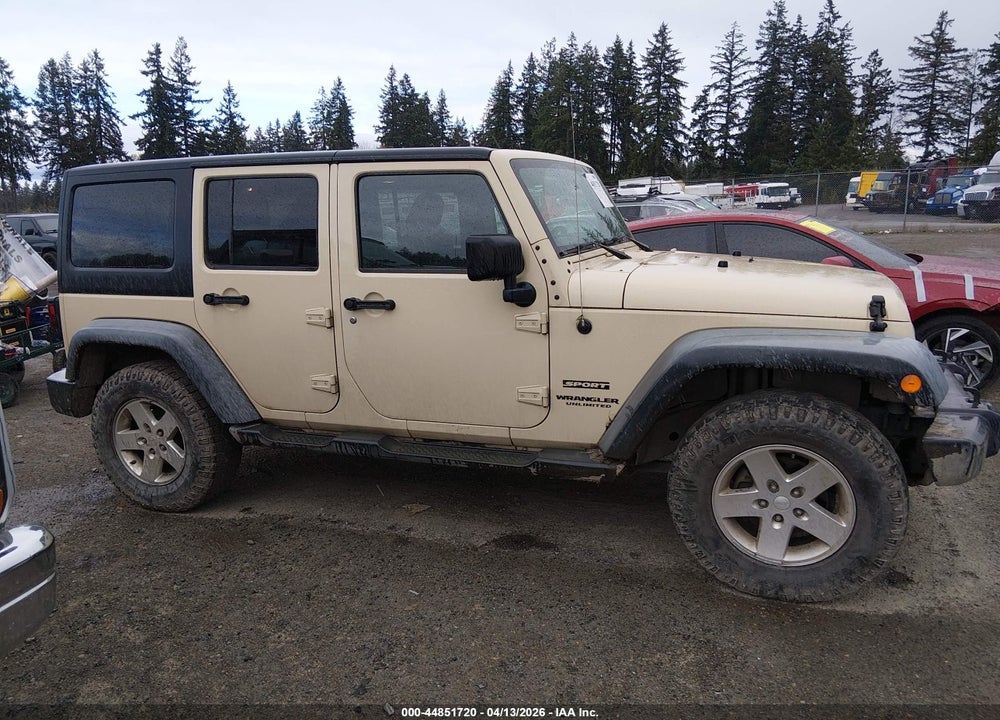 2011 JEEP WRANGLER UNLIMITED SPORT VIN: 1J4BA3H1XBL531559