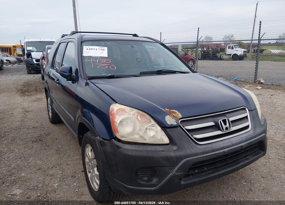2005 HONDA CR-V EX VIN: SHSRD78815U334831