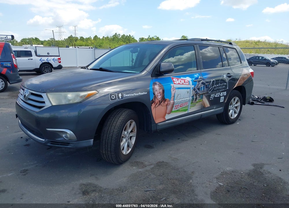2011 TOYOTA HIGHLANDER SE V6 VIN: 5TDBK3EHXBS072424