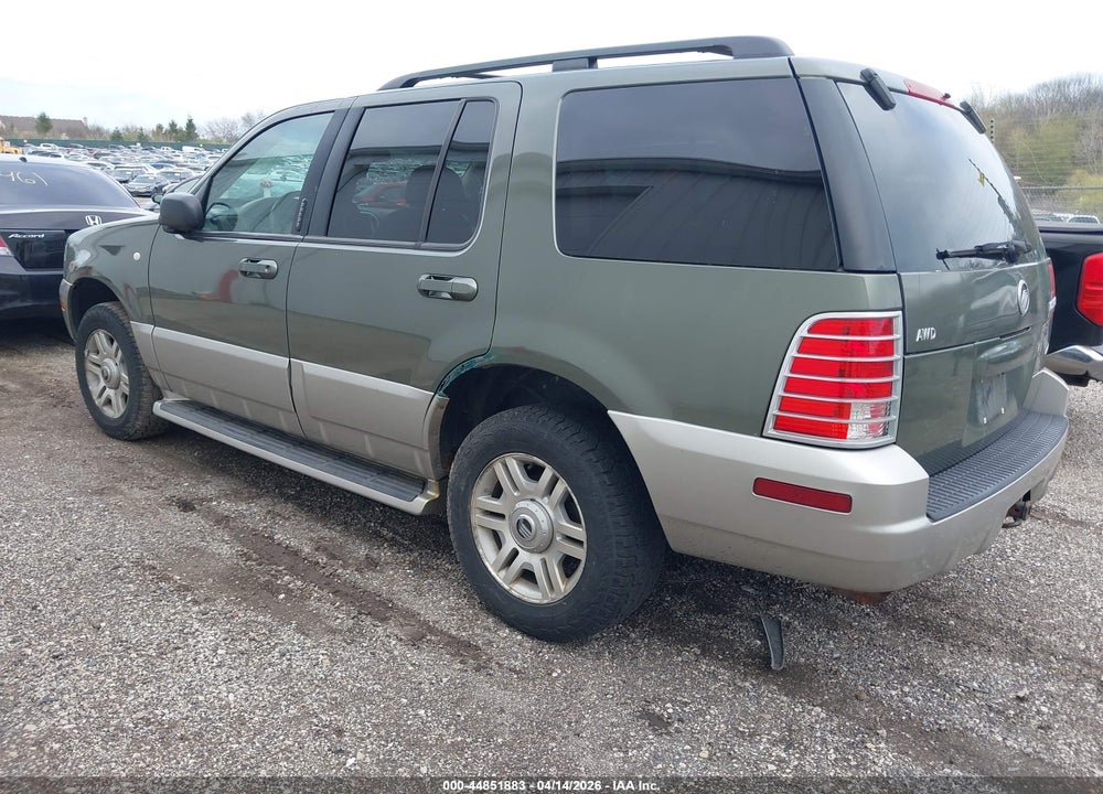 2003 MERCURY MOUNTAINEER VIN: 4M2ZU86KX3ZJ07229