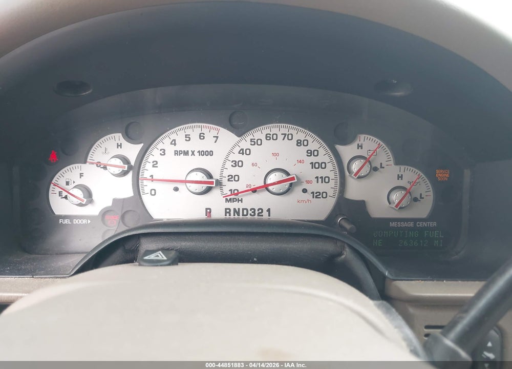 2003 MERCURY MOUNTAINEER VIN: 4M2ZU86KX3ZJ07229