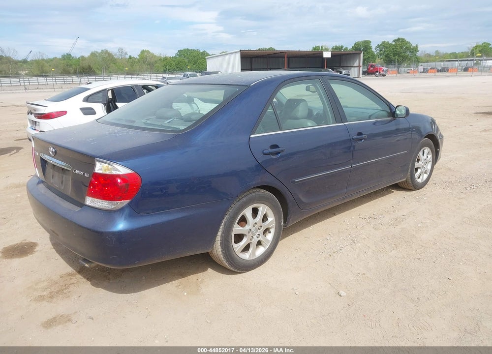 2005 TOYOTA CAMRY XLE VIN: 4T1BE30K95U009997