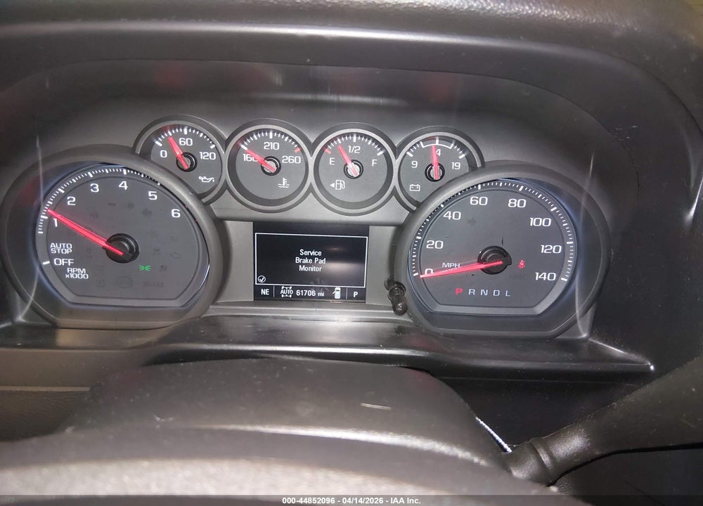 2020 CHEVROLET SILVERADO 1500 4WD  STANDARD BED CUSTOM VIN: 1GCPYBEK9LZ313402