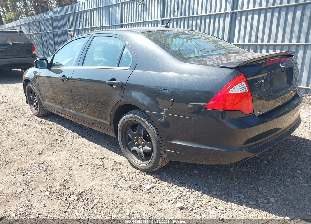 2011 FORD FUSION SE VIN: 3FAHP0HA2BR315239