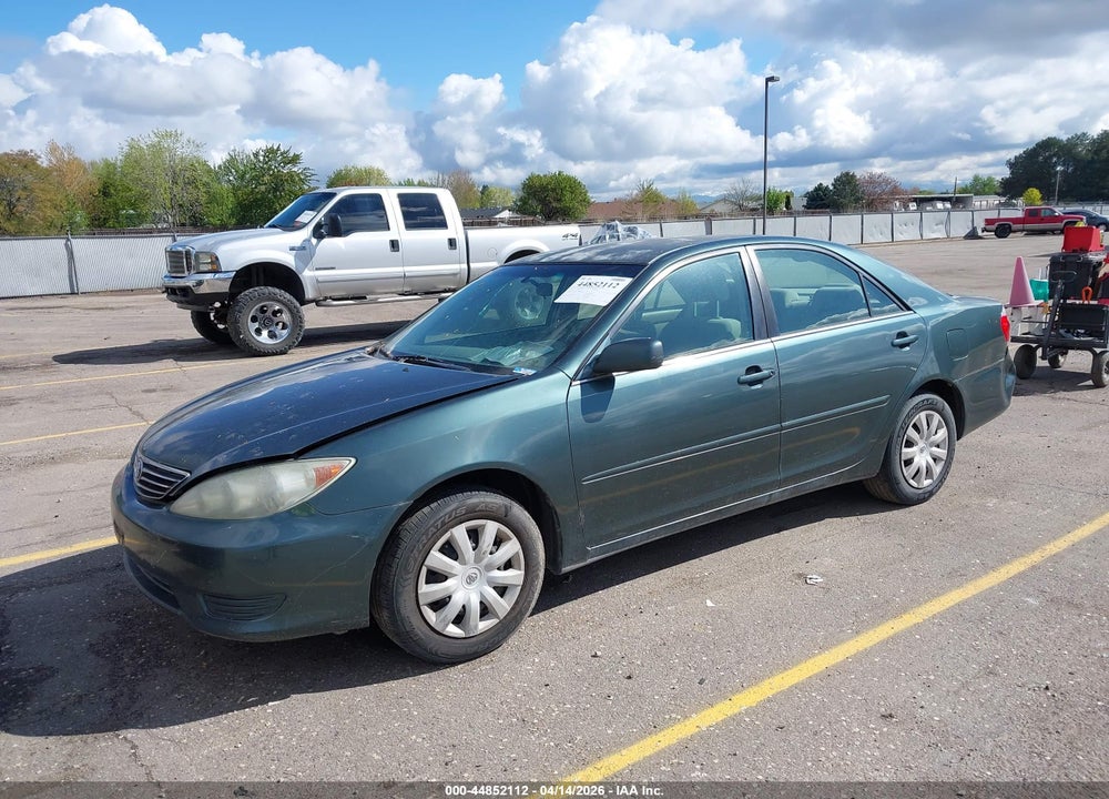 2005 TOYOTA CAMRY LE VIN: 4T1BE32K75U083027