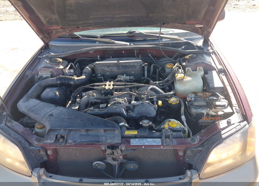 2000 SUBARU OUTBACK LIMITED VIN: 4S3BH6860Y7649880