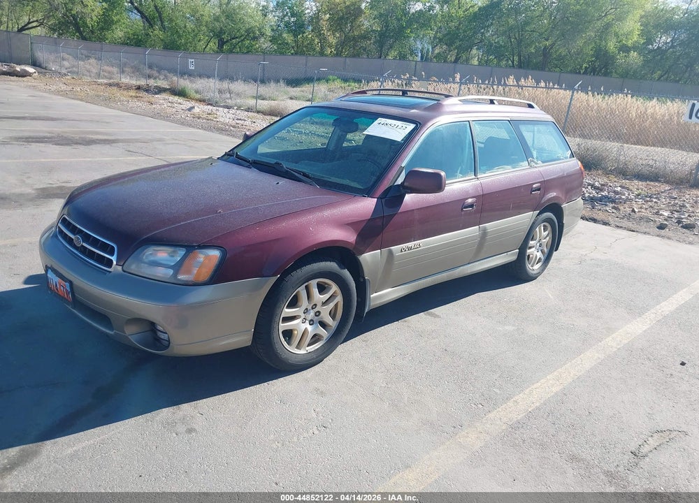 2000 SUBARU OUTBACK LIMITED VIN: 4S3BH6860Y7649880