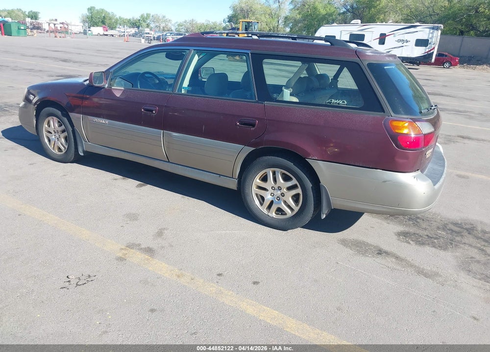 2000 SUBARU OUTBACK LIMITED VIN: 4S3BH6860Y7649880