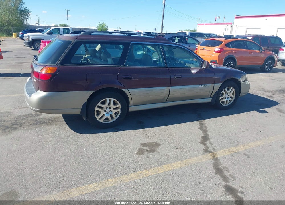 2000 SUBARU OUTBACK LIMITED VIN: 4S3BH6860Y7649880