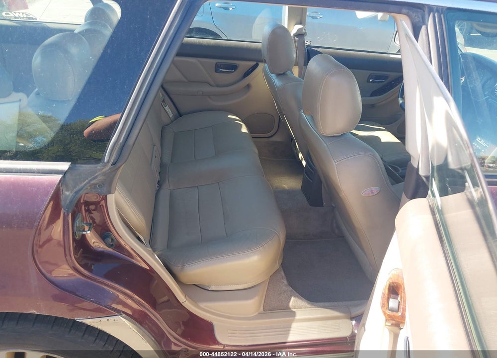 2000 SUBARU OUTBACK LIMITED VIN: 4S3BH6860Y7649880