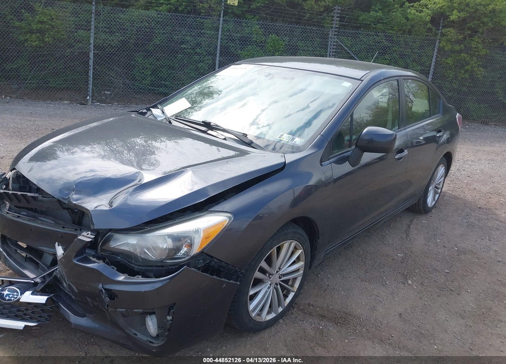 2013 SUBARU IMPREZA 2.0I LIMITED VIN: JF1GJAG66DH028247