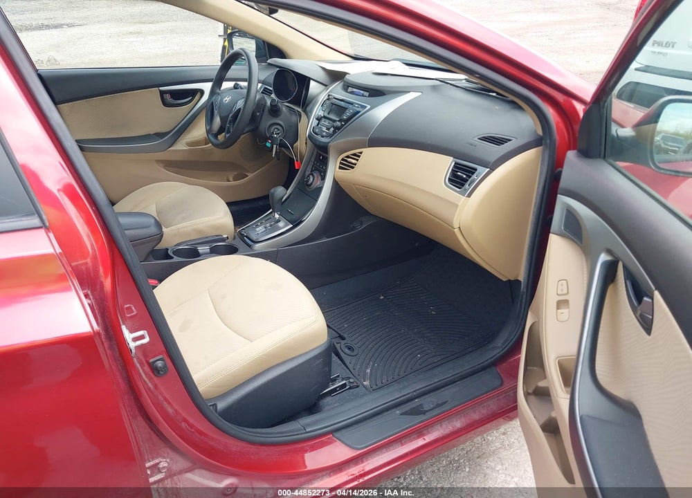 2013 HYUNDAI ELANTRA GLS VIN: 5NPDH4AE2DH255110