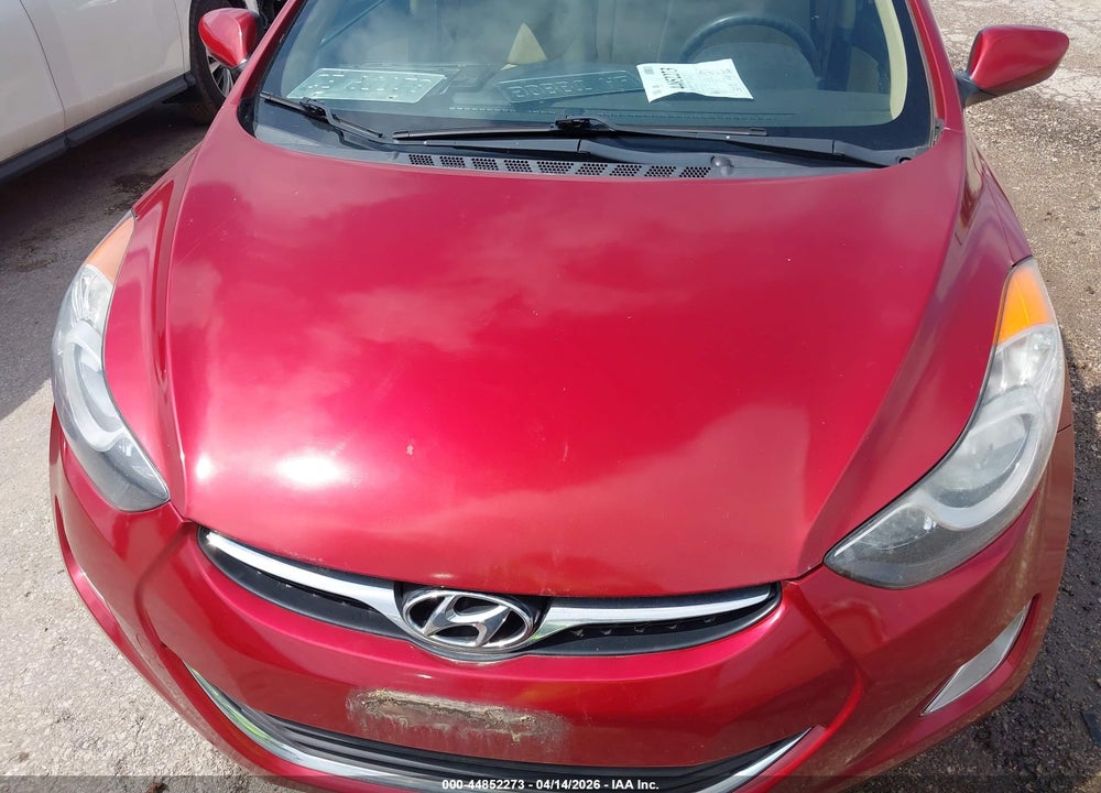 2013 HYUNDAI ELANTRA GLS VIN: 5NPDH4AE2DH255110