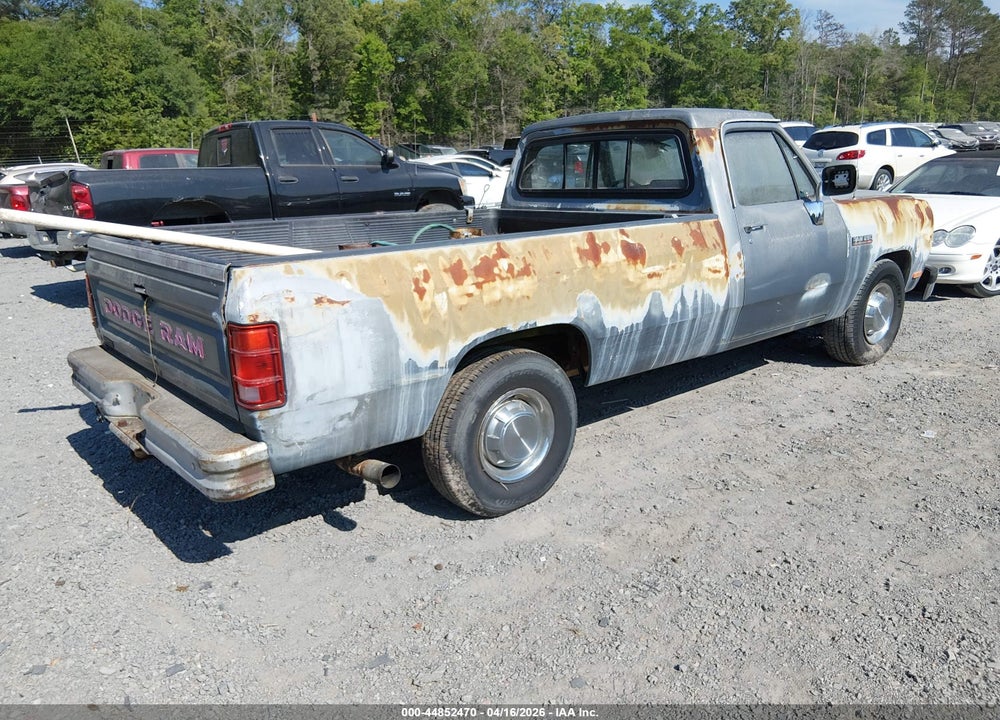 1992 DODGE D-SERIES D200/D250 VIN: 1B7KE26C6NS519430