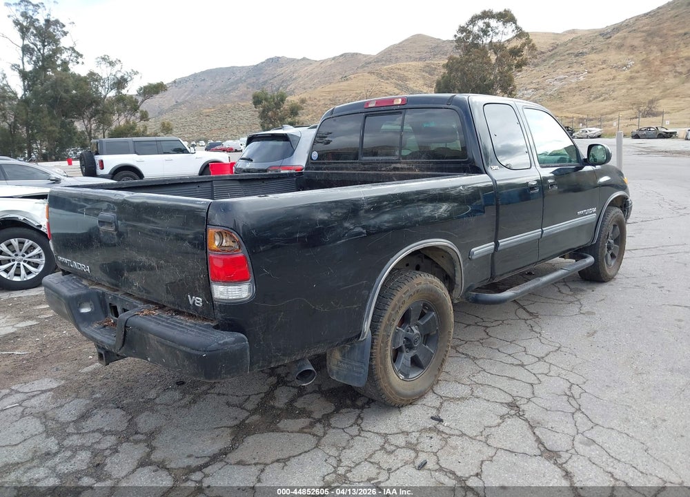 2000 TOYOTA TUNDRA SR5 V8 VIN: 5TBRT3419YS038508