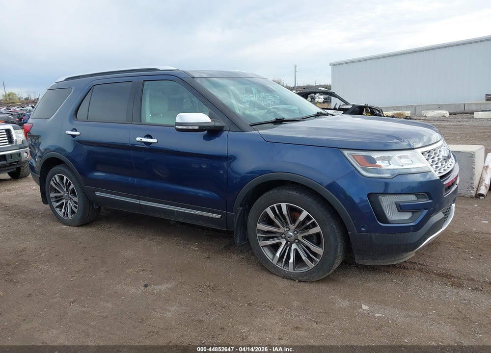 2016 FORD EXPLORER PLATINUM VIN: 1FM5K8HT4GGB60750