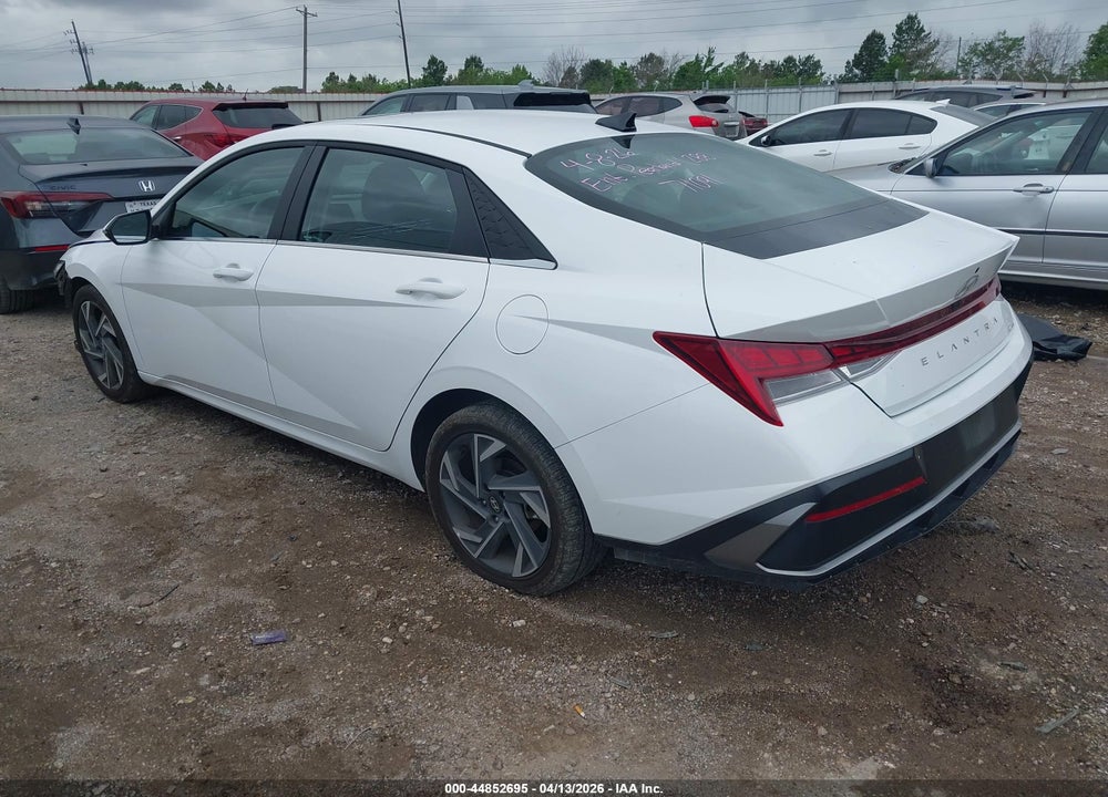2025 HYUNDAI ELANTRA LIMITED VIN: KMHLP4DG8SU060137