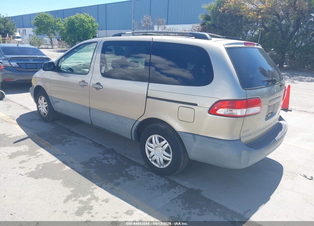 2003 TOYOTA SIENNA CE VIN: 4T3ZF19C43U545370