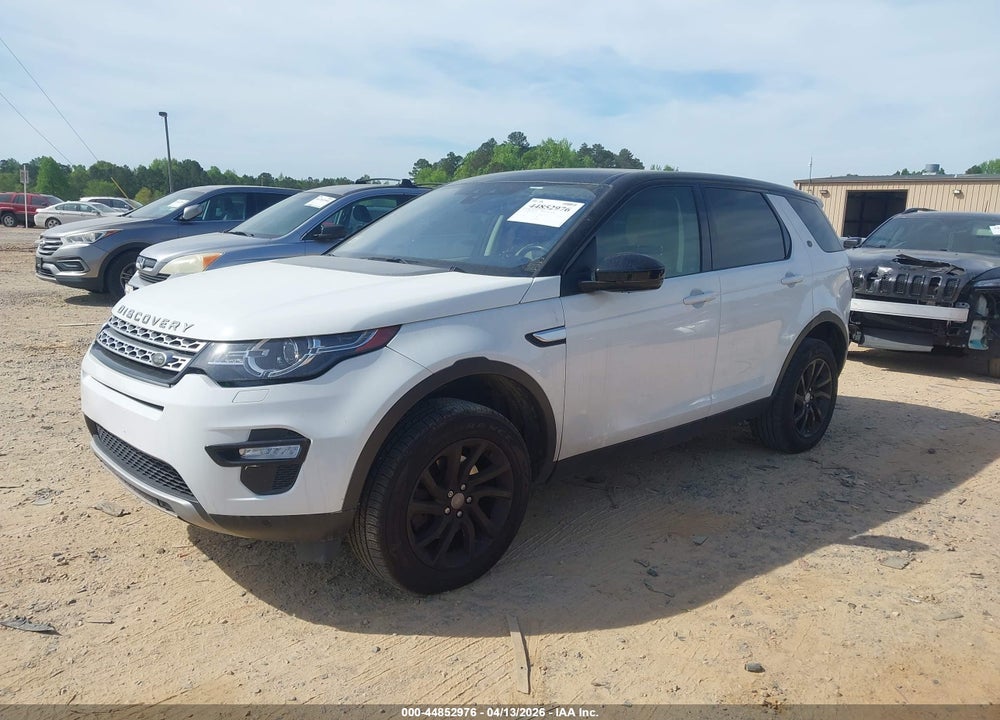 2018 LAND ROVER DISCOVERY SPORT HSE VIN: SALCR2RX6JH739223