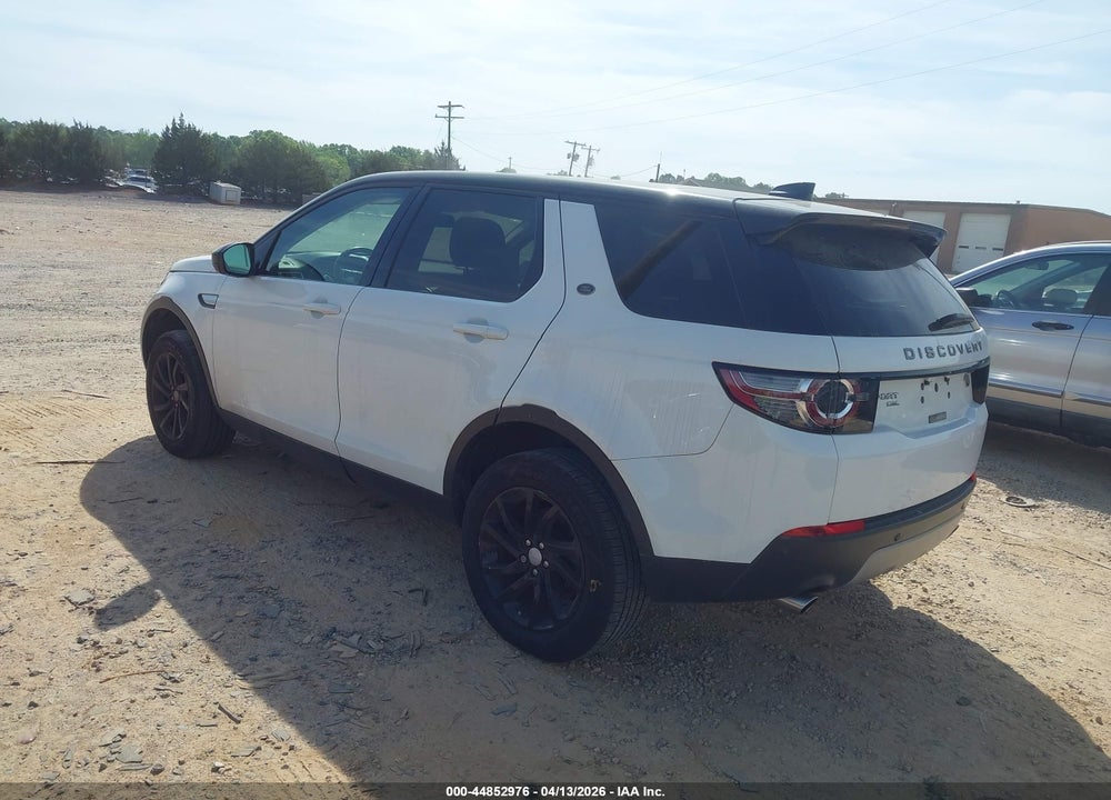 2018 LAND ROVER DISCOVERY SPORT HSE VIN: SALCR2RX6JH739223