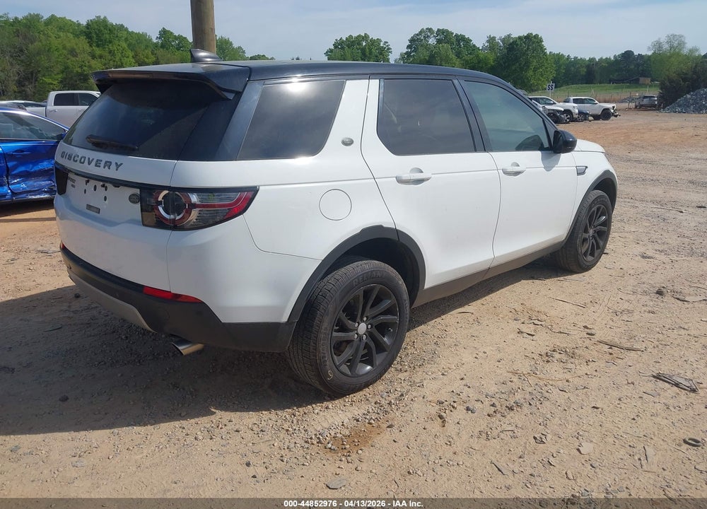 2018 LAND ROVER DISCOVERY SPORT HSE VIN: SALCR2RX6JH739223