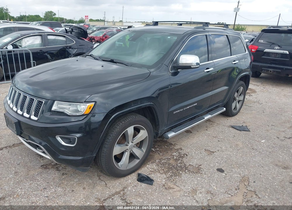 2014 JEEP GRAND CHEROKEE OVERLAND VIN: 1C4RJFCT4EC206442