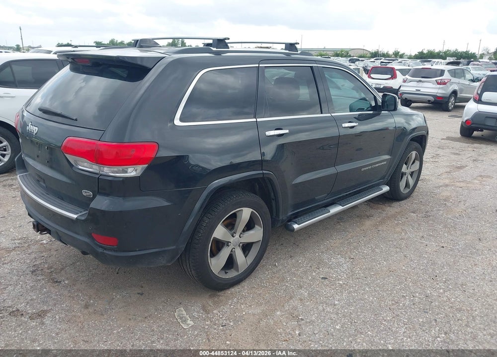 2014 JEEP GRAND CHEROKEE OVERLAND VIN: 1C4RJFCT4EC206442