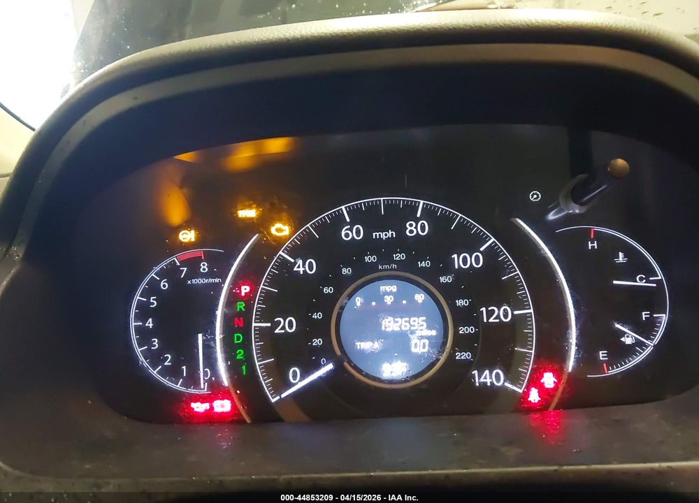 2013 HONDA CR-V LX VIN: 2HKRM4H38DH677792